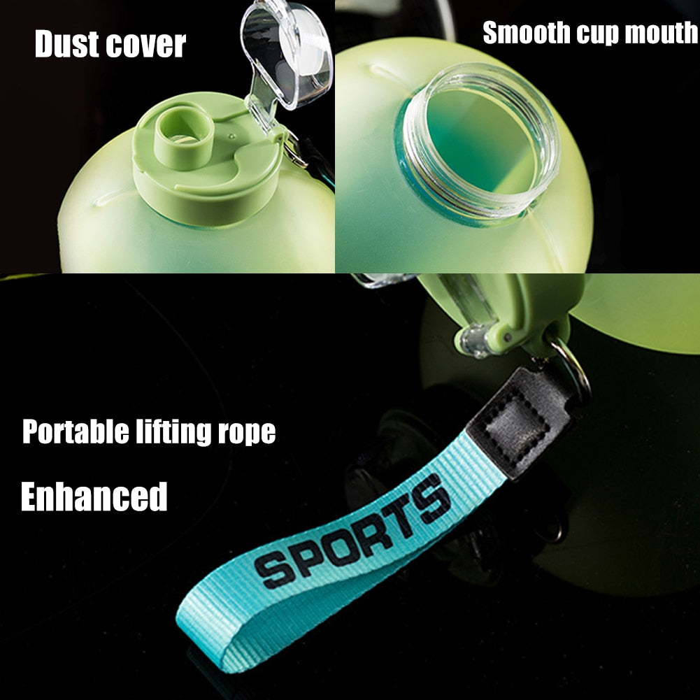 Summer Outdoor Sports And Fitness Super Capacity 2.2L Water Bottle