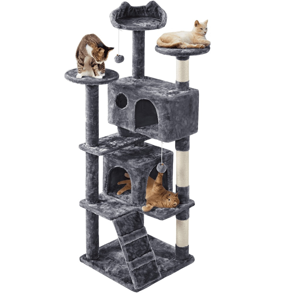 61.5inch Cat Tree Tower/ Condo for Cats