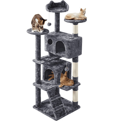 61.5inch Cat Tree Tower/ Condo for Cats