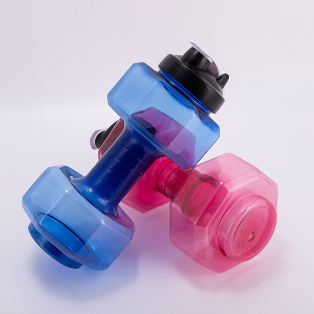 2.6L Sports Dumbbell-Shaped Water Bottle