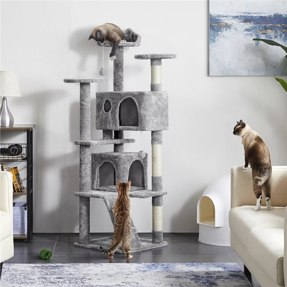 61.5inch Cat Tree Tower/ Condo for Cats