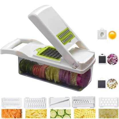 Vegetable Cutter Multifunctional 8 In 1 Vegetables Slicer