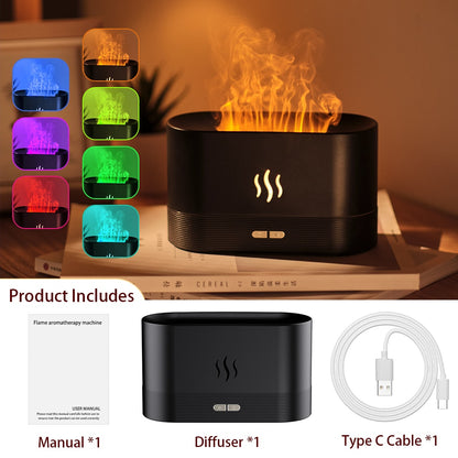 Fireplace Humidifier,  Essential Oil Diffuser for Home