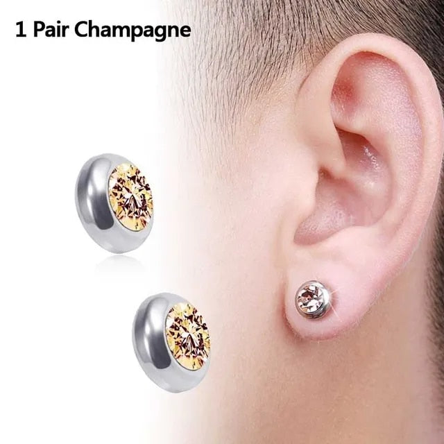 Pair Magnetic Slimming Earrings,  Weight Loss Slim Ear Studs