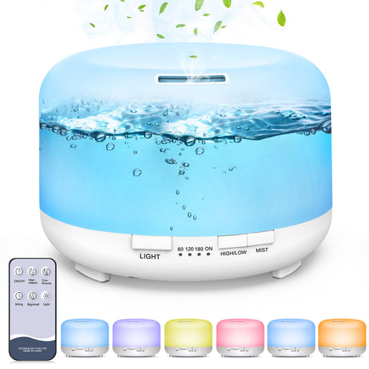 Multicolor Aroma Diffuser, Air Humidifier, Essential Oil Diffuser