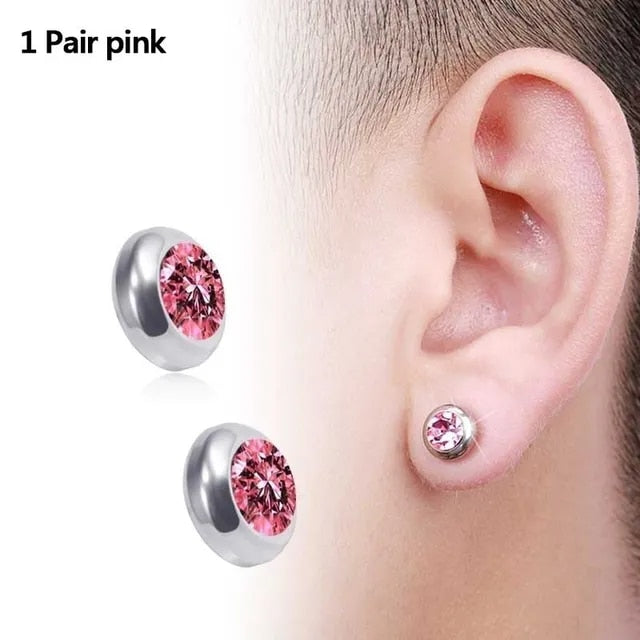 Pair Magnetic Slimming Earrings,  Weight Loss Slim Ear Studs