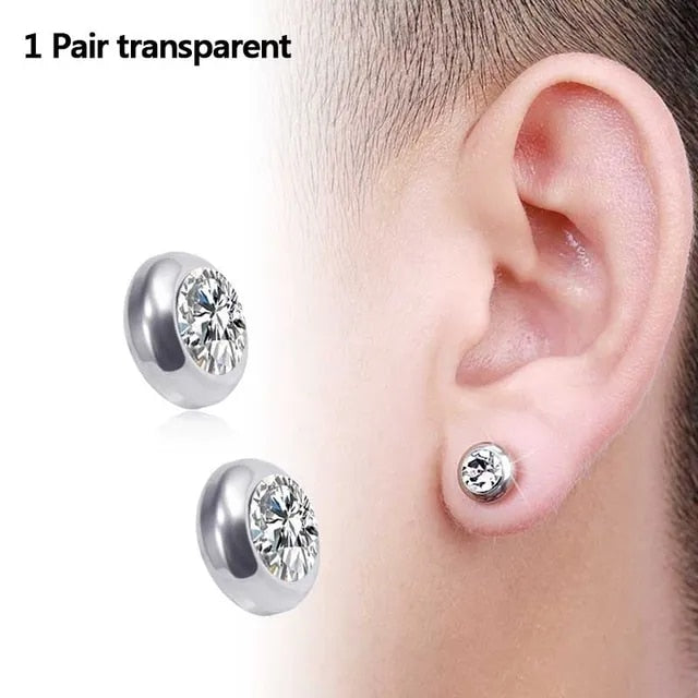 Pair Magnetic Slimming Earrings,  Weight Loss Slim Ear Studs