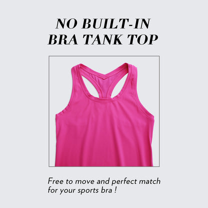 YOGA Women Butterluxe Workout Tank Tops Racerback  Shirt