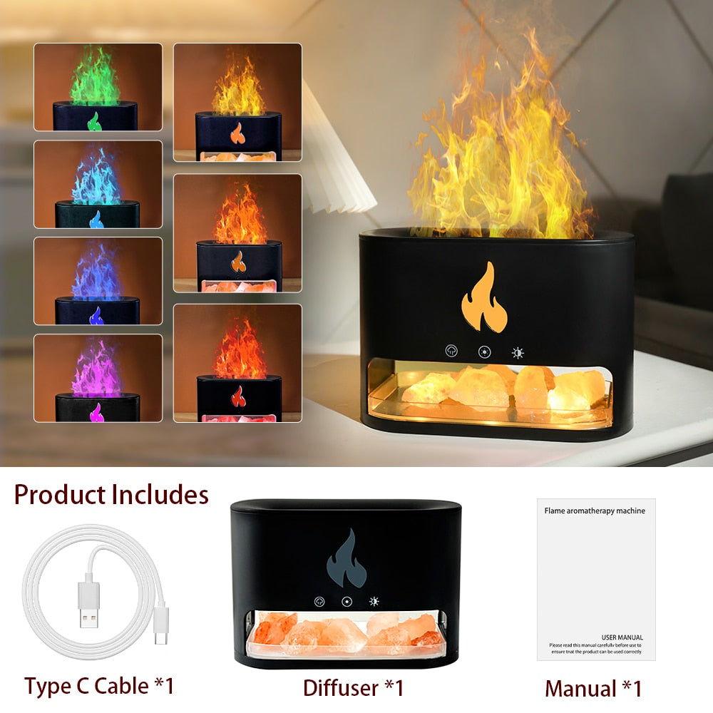 Fireplace Humidifier,  Essential Oil Diffuser for Home