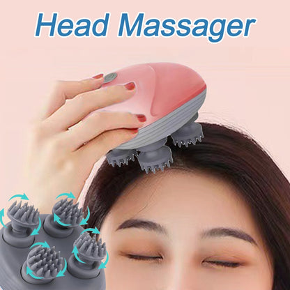 Head Scalp Massage Device;  Massage Device Relieve Stress;  USB Rechargeable