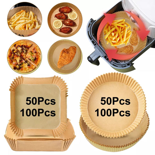 Disposable Air Fryer Parchment Paper Liner Oil-proof Water-proof