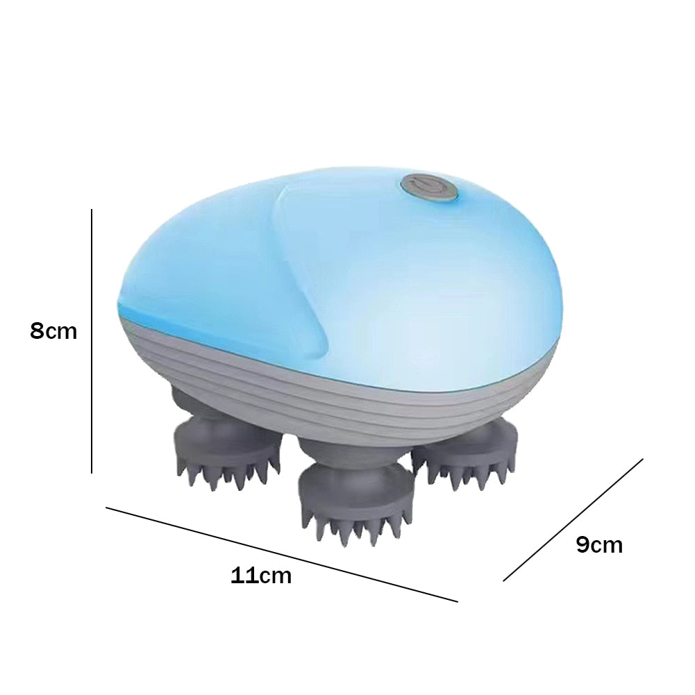 Head Scalp Massage Device;  Massage Device Relieve Stress;  USB Rechargeable