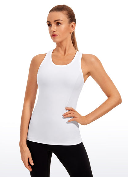 YOGA Women Butterluxe Workout Tank Tops Racerback  Shirt