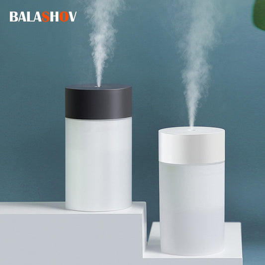 Mini Ultrasonic Air Humidifier,  LED Lamp