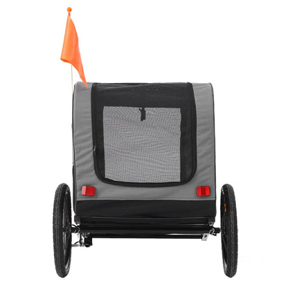 Dog Trailer,  Buggy Bicycle Trailer Medium Foldable for Small and Medium Dogs