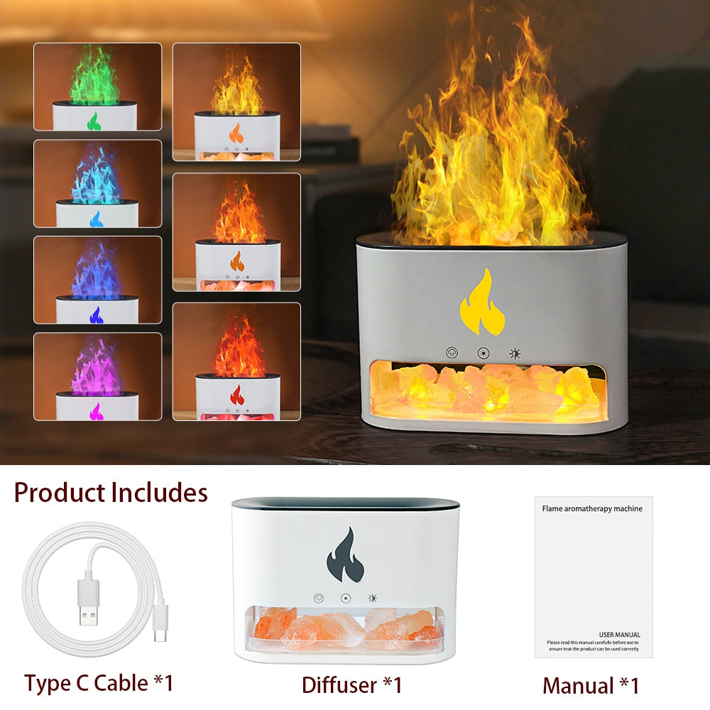 Fireplace Humidifier,  Essential Oil Diffuser for Home