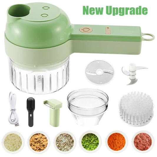 Electric Vegetable Chopper,  Garlic Crusher,  Meat Grinder Accessories